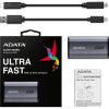 ADATA Elite SE880 500GB USB3.2 Gen2×2 C M.2 2280 külső SSD szürke (Titanium Gray)