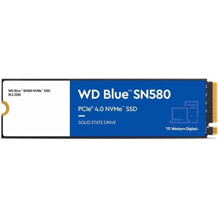 Western Digital Blue SN580 2TB PCIe x4 (4.0) M.2 2280 SSD (Sérült csomagolás!)