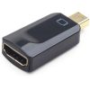 Gembird Displayport mini -> HDMI M/F adapter fekete