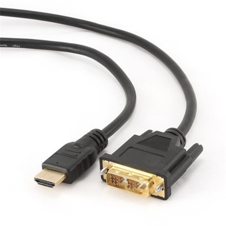 Gembird HDMI -> DVI-D M/M video jelkábel 7.5m fekete