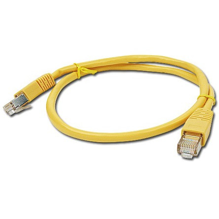 Gembird RJ45 CAT5e UTP M/M adatkábel 0.25m sárga