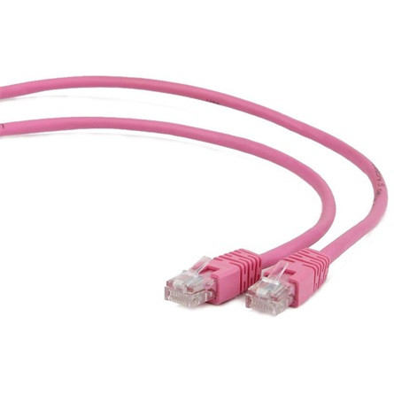 Gembird RJ45 CAT5e UTP - RJ45 CAT5e UTP M/M adatkábel 5m rózsaszín