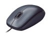 LOGI M90 corded optical Mouse grey