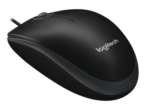 LOGI B100 optical Mouse Black USB OEM