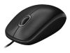 LOGI B100 optical Mouse Black USB OEM