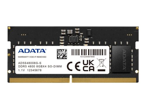 ADATA DDR5 8GB SO-DIMM 4800MHz tray