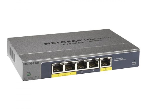 NETGEAR 5 Port Gigabit Plus Switch PoE