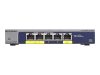 NETGEAR 5 Port Gigabit Plus Switch PoE