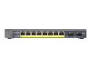 NETGEAR 8x Gigabit SmartSwitch PoE 2xSFP