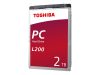 TOSHIBA L200 Laptop 2TB HDD 2.5 Bulk