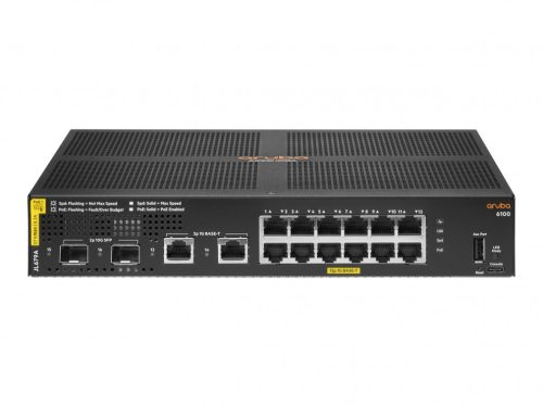 HPE Aruba 6100 12G CL4 PoE 2G/2SFP+ Swch