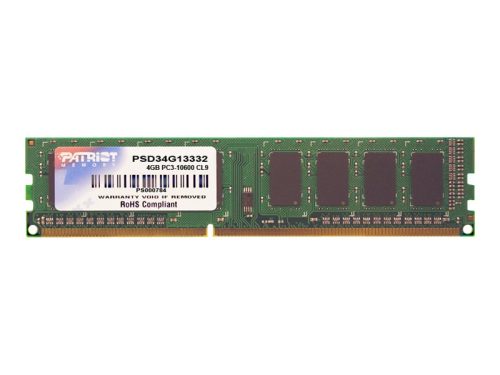 PATRIOT DDR3 SL 4GB 1333MHZ UDIMM 1x4GB