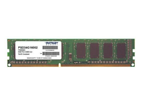 PATRIOT DDR3 SL 4GB 1600MHZ UDIMM