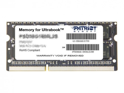 PATRIOT DDR3 SL 4GB 1600MHZ SODIMM 1x4GB