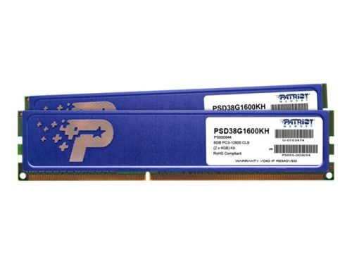 PATRIOT DDR3 SL 8GB 1600MHZ UDIMM KIT