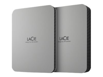 LACIE Mobile Portable 4TB HDD ezüst