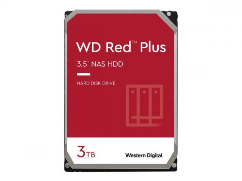 WD Red Plus 3TB NAS HDD SATA 3.5 5400rpm