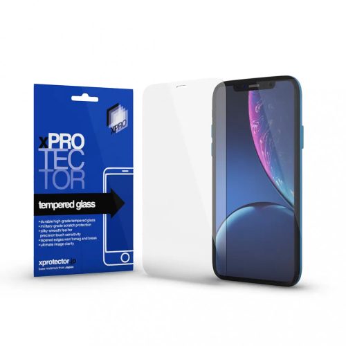 XPRO Tempered Glass 0.20 kijelzővédő Apple iPhone Xr / 11 készülékhez