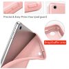 XPRO Smart Book tok szilikon hátlappal pink, Apple iPad 10,2" 2019- készülékhez