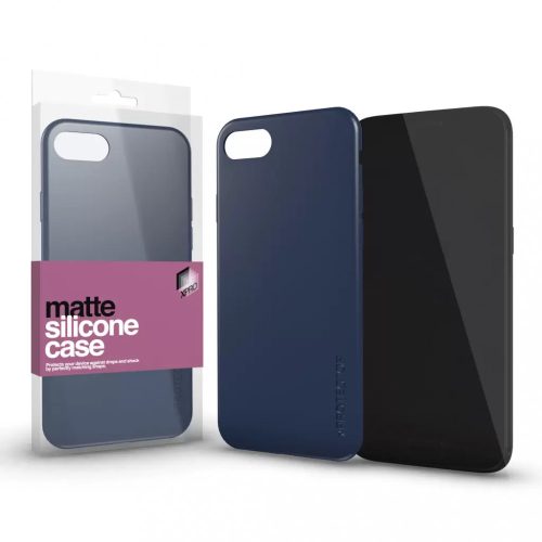 XPRO Szilikon matte tok ultravékony kék Apple iPhone 14 Plus készülékhez