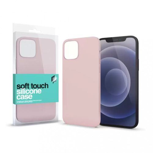 XPRO Soft Touch szilikon tok pink Apple iPhone 14 pro Max készülékhez