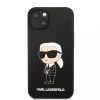 Karl Lagerfeld tok fekete KLHCP13MSNIKBCK Iphone 13 készülékhez