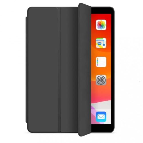 XPRO Smart Book tok szilikon hátlappal fekete, Apple Ipad 10,9" (2022) 10. generációs készülékhez