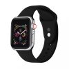 XPRO Apple Watch szilikon sport szíj Fekete 38mm / 40mm / 41mm