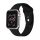 XPRO Apple Watch szilikon sport szíj Fekete 38mm / 40mm / 41mm