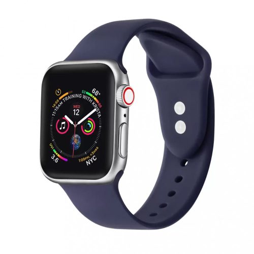 XPRO Apple Watch szilikon sport szíj Sötétkék 38mm / 40mm / 41mm