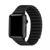 XPRO Apple Watch mágneses szilikon szíj fekete 38mm / 40mm / 41mm