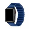 XPRO Apple Watch mágneses szilikon szíj kék 38mm / 40mm / 41mm