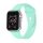 XPRO Apple Watch szilikon sport szíj Menta 42mm / 44mm / 45mm / 49mm