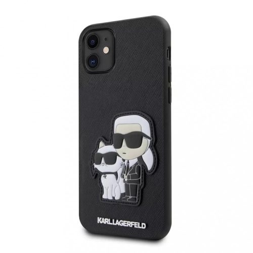 Karl Lagerfeld tok fekete KLHCN61SANKCPK Apple Iphone 11 készülékhez