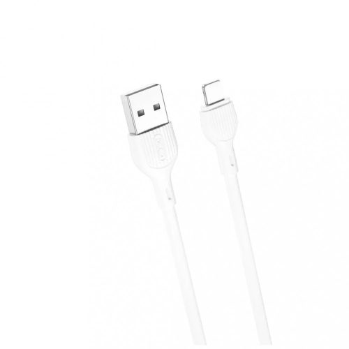 XO NB200 kábel USB-A / Lightning 1M 2.1A Fehér