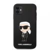 Karl Lagerfeld tok fekete KLHCN61SNIKBCK Apple Iphone 11 készülékhez