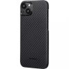 Pitaka MagEZ Case 4 Black / Grey Twill 1500D Apple iPhone 15 készülékhez - MagSafe rögzítéssel