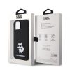 Karl Lagerfeld tok fekete KLHCP15SSNCHBCK Apple Iphone 15 készülékhez