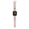 Karl Lagerfeld óraszíj pink KLAWMSLKCNP Apple Watch 38mm / 40mm / 41mm