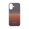 Pitaka Tactile Woven tok SUNSET Apple iPhone 16 készülékhez - MagSafe rögzítéssel (KI1601U)