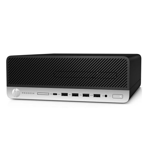 HP ProDesk 600 G4 SFF / Intel i3-8100 / 8 GB / 256GB NVME / NOCAM / Intel UHD Graphics 630 / Win 11 Pro 64-bit használt PC