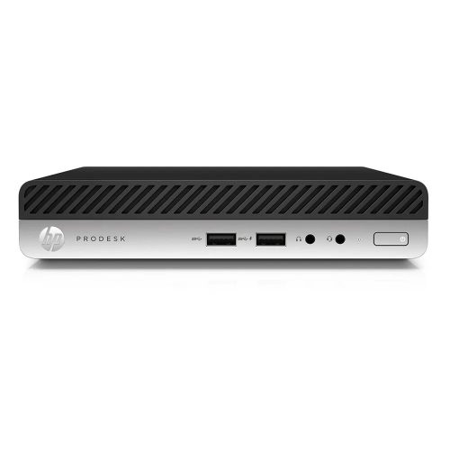 HP ProDesk 400 G4 DM / Intel i3-8100T / 8GB / 512GB NVMe / Intel UHD Graphics / Win 11 Pro 64-bit használt PC