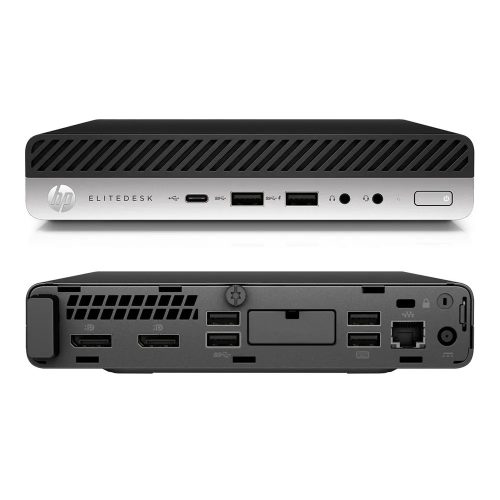 HP EliteDesk 800 G5 DM / Intel i5-9500 / 16GB / 256GB NVMe / Intel UHD Graphics / Win 11 Pro 64-bit használt PC