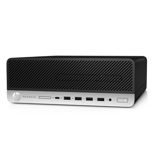 HP ProDesk 600 G4 SFF / Intel i5-8600 / 8GB / 256GB NVMe / Intel UHD Graphics 630 / Win 11 Pro 64-bit használt PC