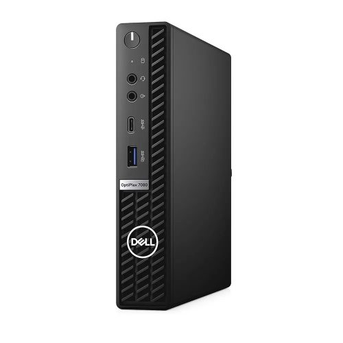 Dell Optiplex 7080 Micro / Intel i5-10500T / 16GB / 256GB NVMe / Intel UHD Graphics 630 / Win 11 Pro 64-bit használt PC