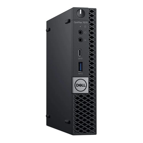 Dell Optiplex 7070 Micro / Intel i5-9400 / 16GB / 256GB NVMe / Intel UHD Graphics 630 / Win 11 Pro 64-bit használt PC