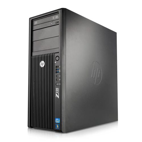 HP Z220 WorkStation / Intel Xeon E3-1245 v2 / 16GB / 256GB SSD + 500GB HDD / NVIDIA Quadro NVS 510 2GB / Win 10 Pro 64-bit használt PC