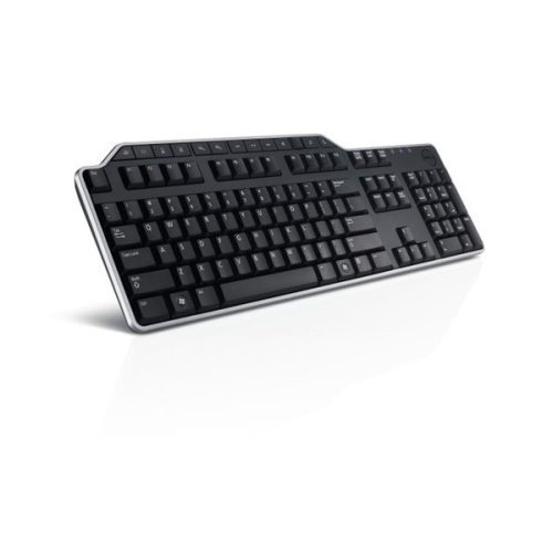 DELL Vezetékes Billentyuzet Hungarian (QWERTZ) Dell KB-522 Wired Business Multimedia USB Black HUN (Kit)