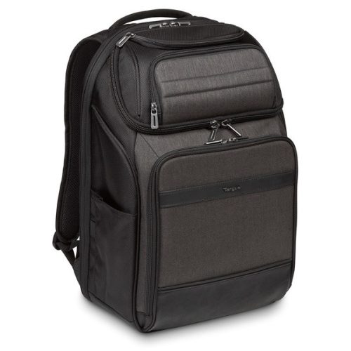 TARGUS Notebook hátizsák TSB913EU, CitySmart 12.5 13 13.3 14 15 15.6" Professional Laptop Backpack - Black/Grey