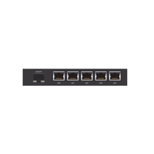 UBiQUiTi EdgeRouter 5x1000Mbps (passive POE) + 1x1000Mbps SFP, Asztali - ER-X-SFP